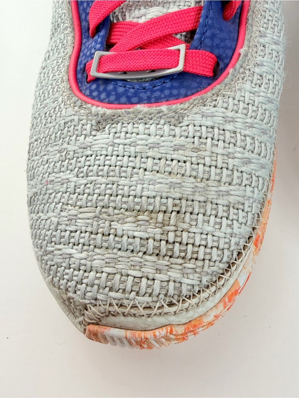 Nike Lifer Basketball Sneakers LeBron 20 Low Top Multicolor Grey Blue Size 7.5 - Picture 16 of 16